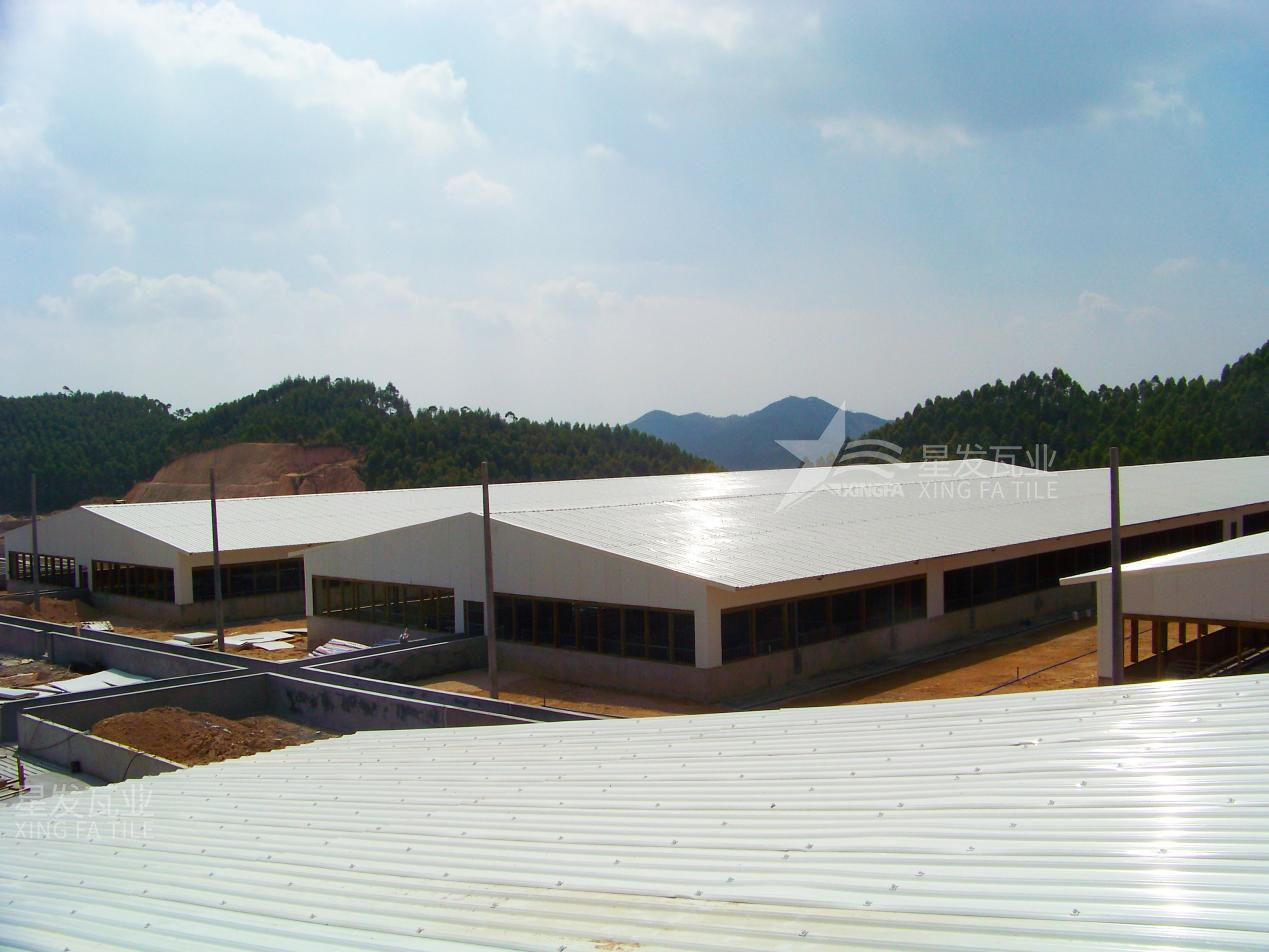 合成樹脂瓦施工安裝用什么材料搭建架子，鋼結(jié)構(gòu)搭建樹脂瓦